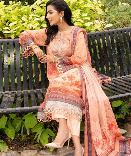 Shaista Shanzay S/Emb Lawn`23 D#80