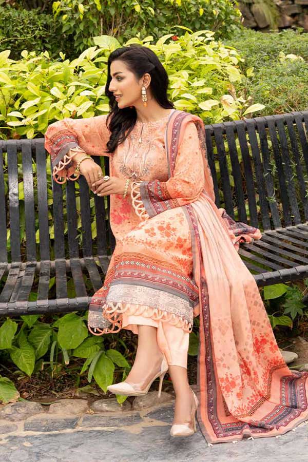Shaista Shanzay S/Emb Lawn`23 D#80