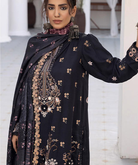 Shaista Shumaii Semi Peach`25 D#771