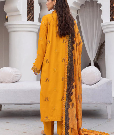 Shaista Shumaii Semi Peach`25 D#772