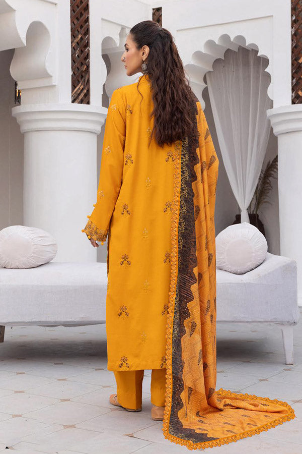 Shaista Shumaii Semi Peach`25 D#772