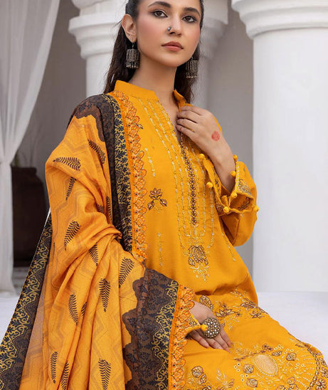 Shaista Shumaii Semi Peach`25 D#772