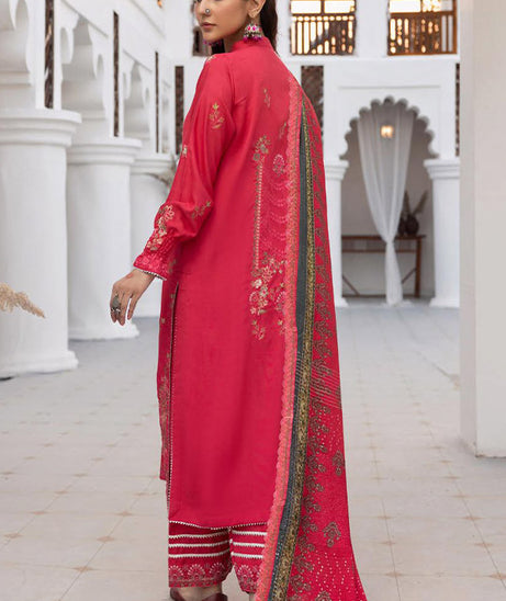 Shaista Shumaii Semi Peach`25 D#773