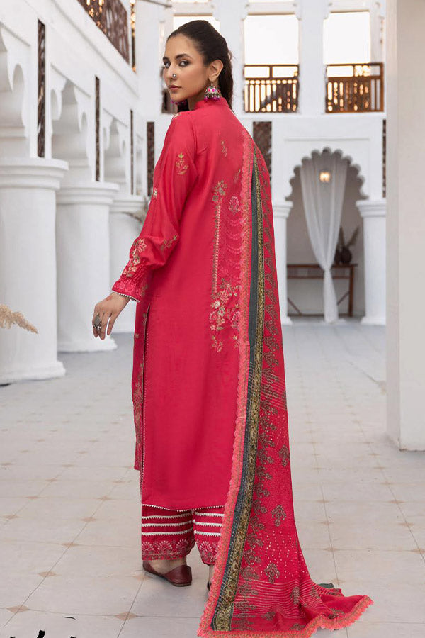 Shaista Shumaii Semi Peach`25 D#773