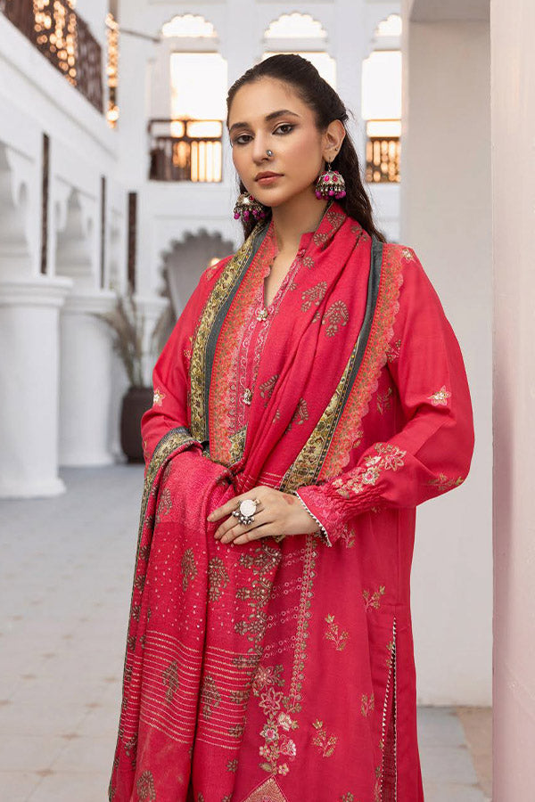 Shaista Shumaii Semi Peach`25 D#773