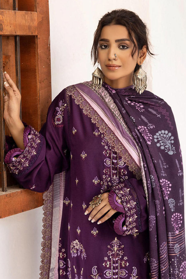 Shaista Shumaii Semi Peach`25 D#775