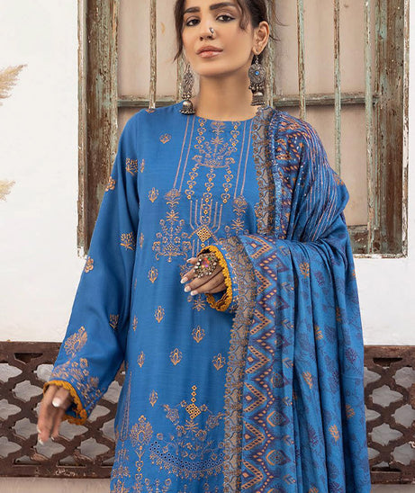 Shaista Shumaii Semi Peach`25 D#777