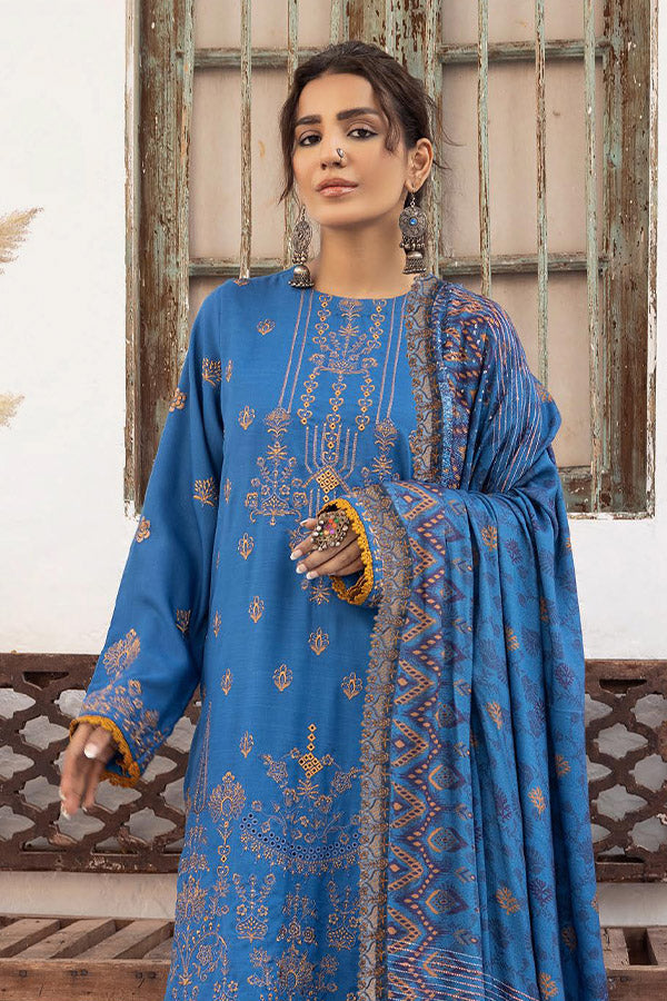 Shaista Shumaii Semi Peach`25 D#777