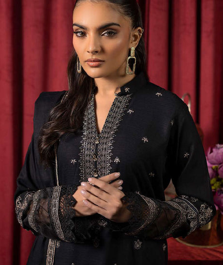 Shaista Supreme Emb Peach`25 D#74