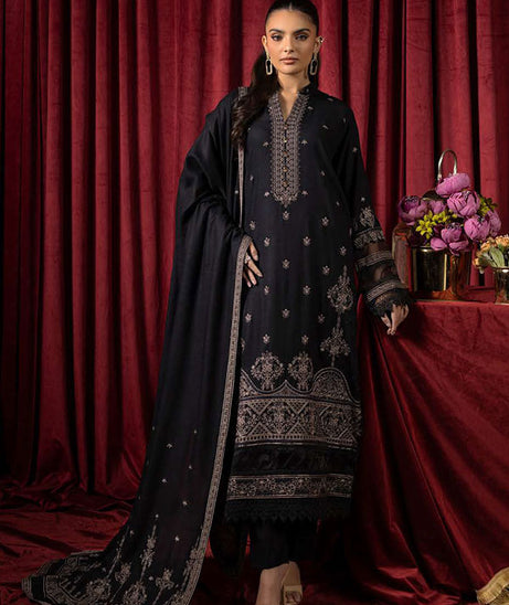 Shaista Supreme Emb Peach`25 D#74