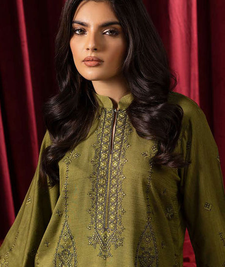 Shaista Supreme Emb Peach`25 D#75