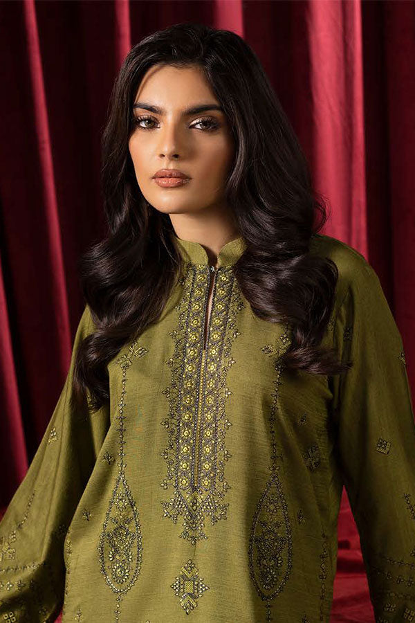 Shaista Supreme Emb Peach`25 D#75