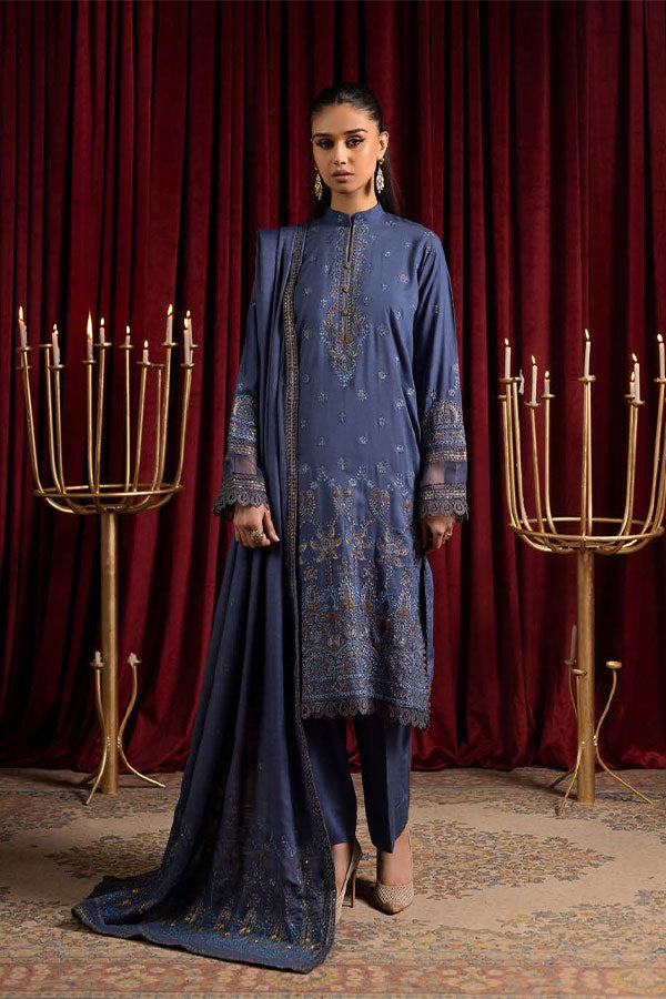 Shaista Supreme Emb Peach`25 D#79