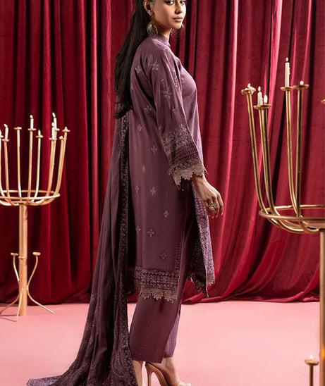 Shaista Supreme Emb Peach`25 D#80