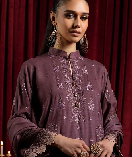 Shaista Supreme Emb Peach`25 D#80