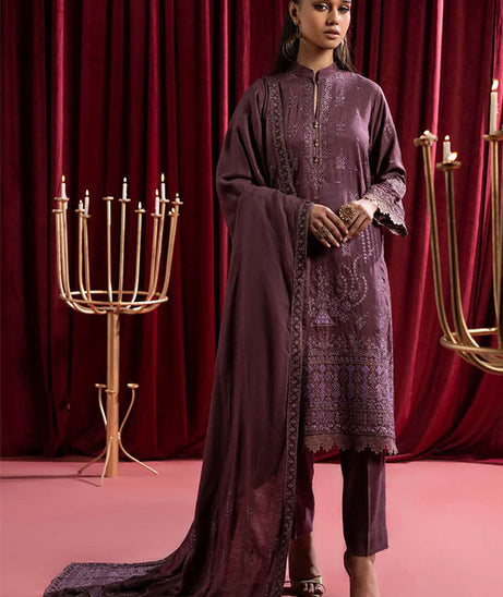 Shaista Supreme Emb Peach`25 D#80