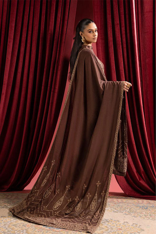 Shaista Supreme Emb Peach`25 D#81