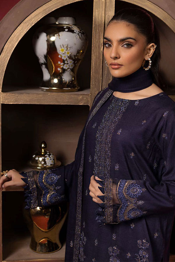 Shaista Supreme Emb Peach`25 D#82