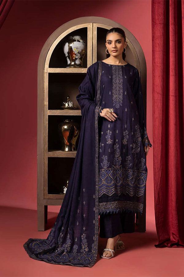 Shaista Supreme Emb Peach`25 D#82