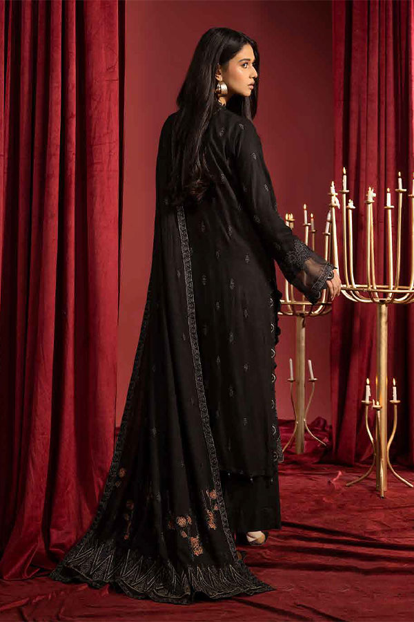 Shaista Supreme Emb Peach`25 (Vol-2) D#84