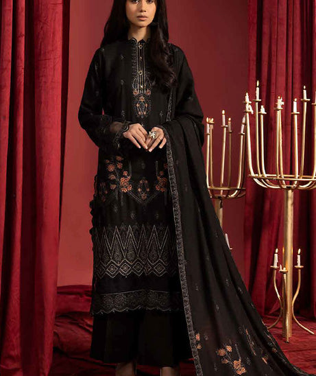 Shaista Supreme Emb Peach`25 (Vol-2) D#84