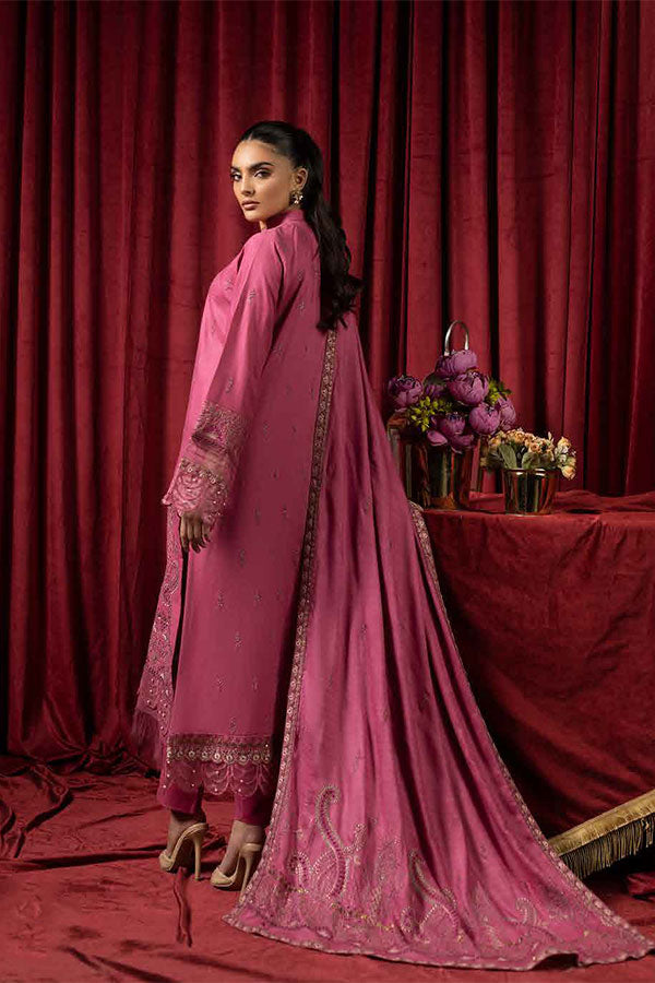 Shaista Supreme Emb Peach`25 (Vol-2) D#85