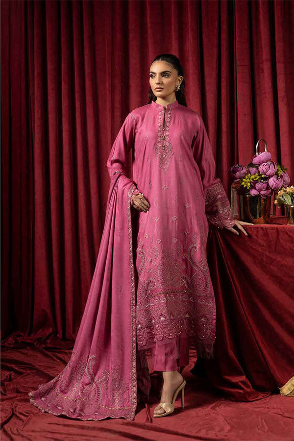 Shaista Supreme Emb Peach`25 (Vol-2) D#85