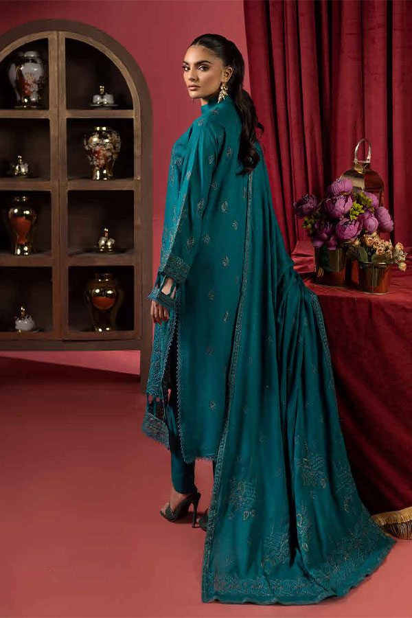 Shaista Supreme Emb Peach`25 (Vol-2) D#87