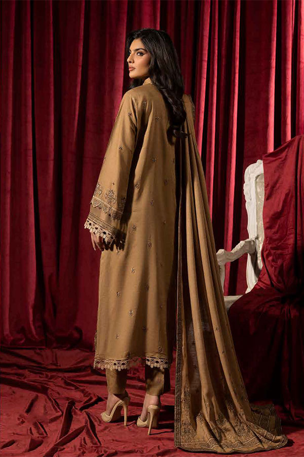 Shaista Supreme Emb Peach`25 (Vol-2) D#91