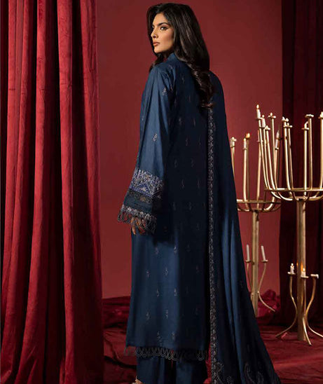 Shaista Supreme Emb Peach`25 (Vol-2) D#92