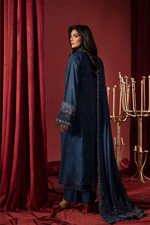 Shaista Supreme Emb Peach`25 (Vol-2) D#92