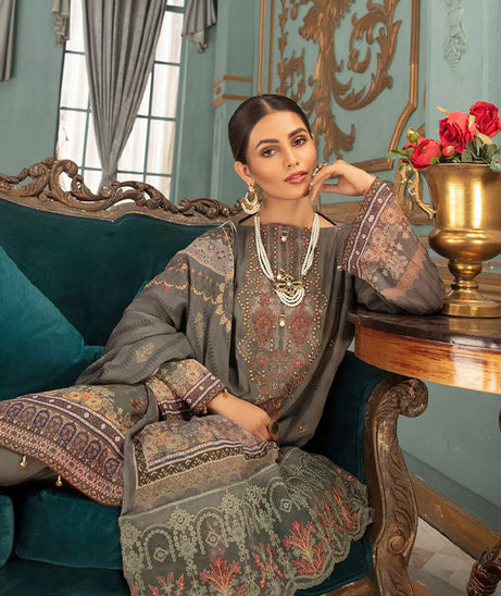 Shaista Swiss Festive Lawn'22 D#155