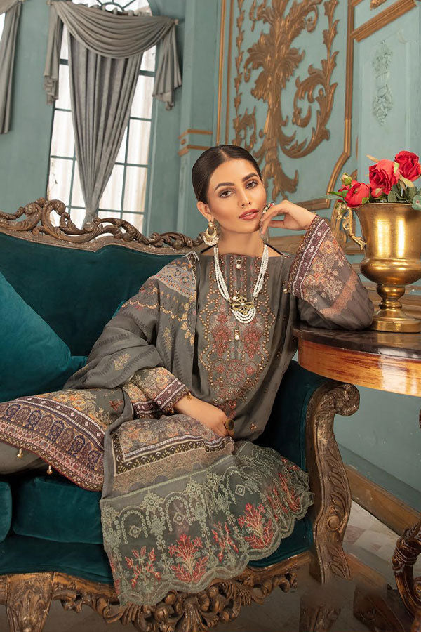 Shaista Swiss Festive Lawn'22 D#155