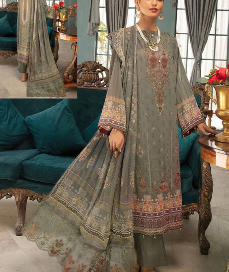 Shaista Swiss Festive Lawn'22 D#155