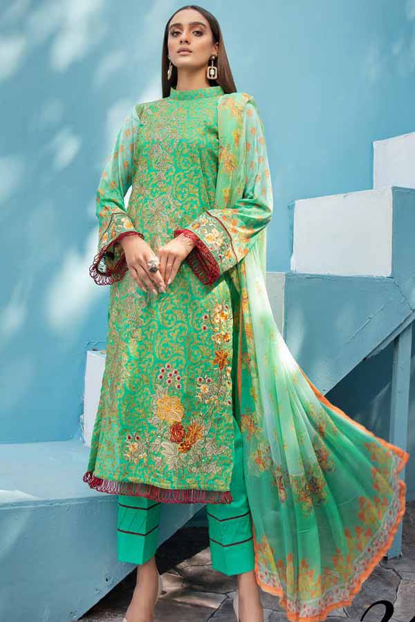 Shaista Turkish Emb C/Kari Lawn`21 D#248