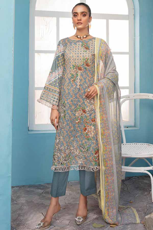 Shaista Turkish Emb C/Kari Lawn`21 D#253