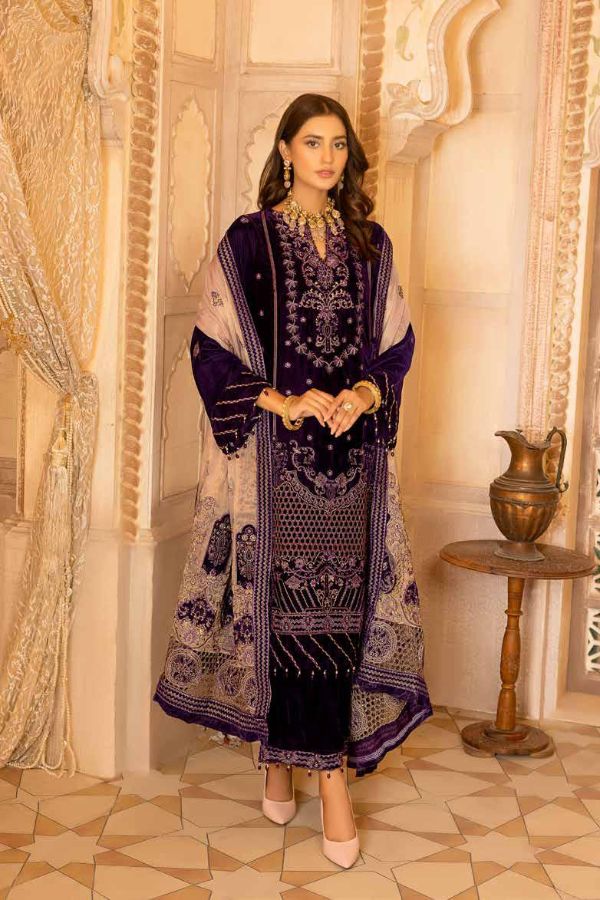 Shaista Emb Velvet`22 D#401