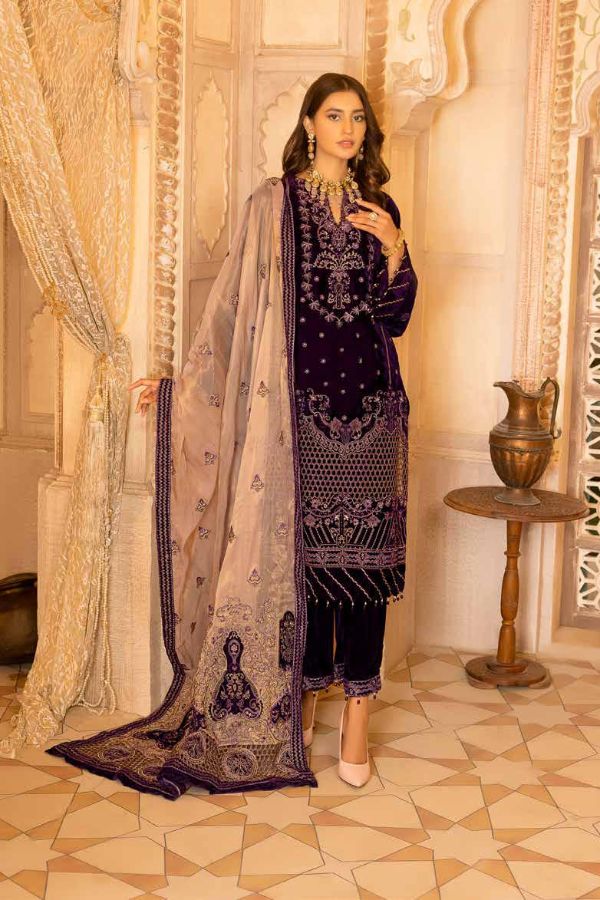 Shaista Emb Velvet`22 D#401