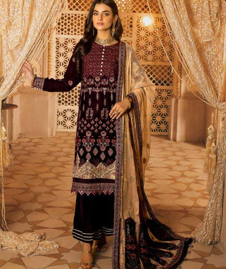 Shaista Emb Velvet`22 D#402