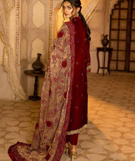 Shaista Emb Velvet`22 D#403