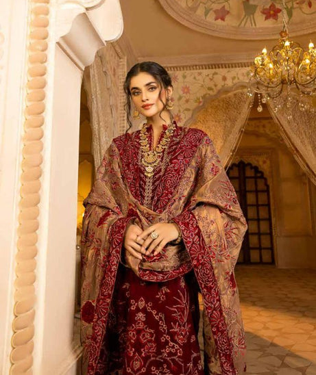 Shaista Emb Velvet`22 D#403