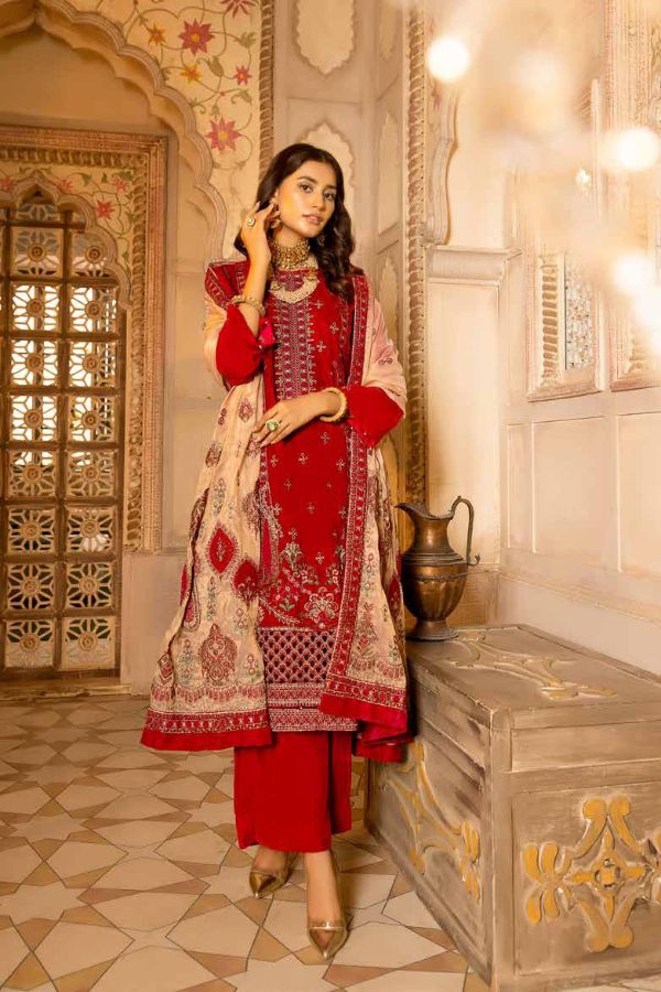 Shaista Emb Velvet`22 D#406