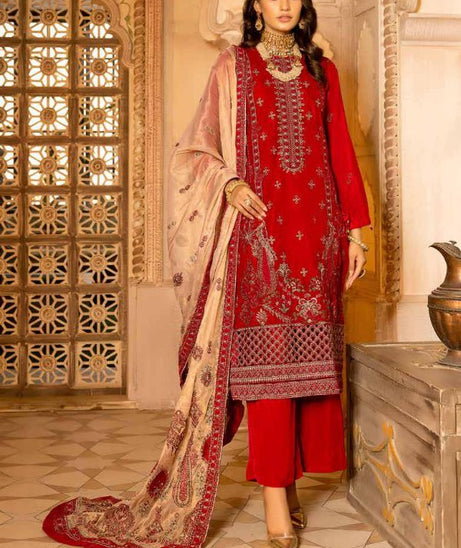 Shaista Emb Velvet`22 D#406