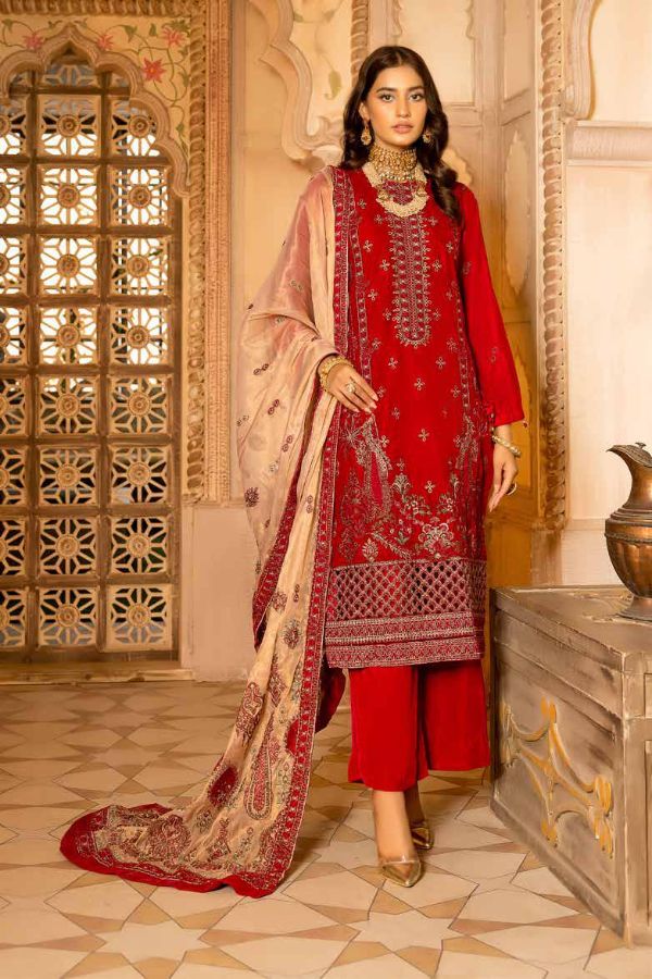 Shaista Emb Velvet`22 D#406