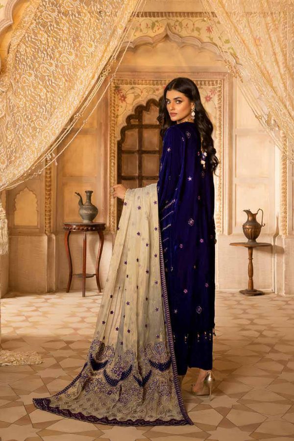 Shaista Emb Velvet`22 D#408