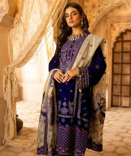 Shaista Emb Velvet`22 D#408