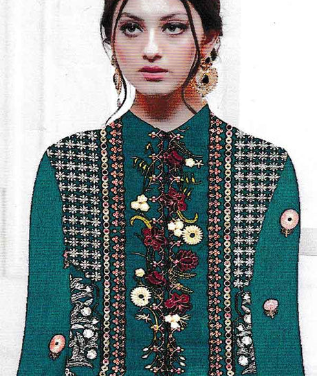 Shaista Yasza E/Collection'21 D#3106 Green