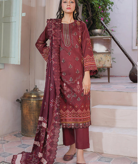 Shaista Amber Emb Lawn'26 D#15