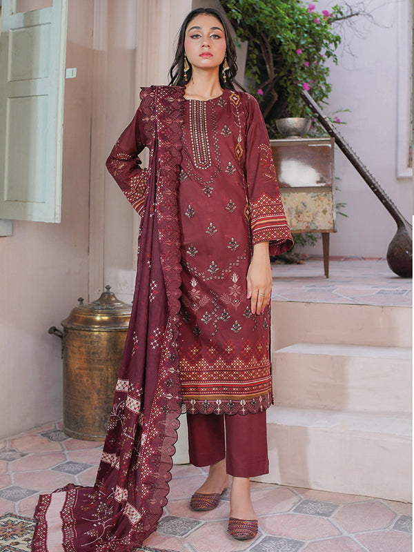 Shaista Amber Emb Lawn'26 D#15