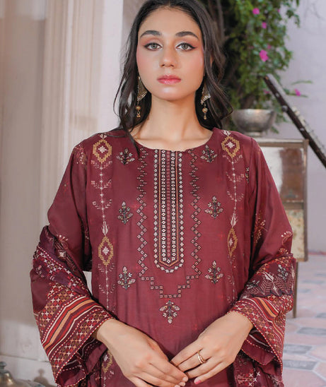 Shaista Amber Emb Lawn'26 D#15